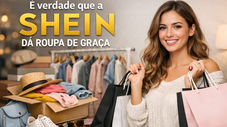 É verdade que a Shein da roupa de graça