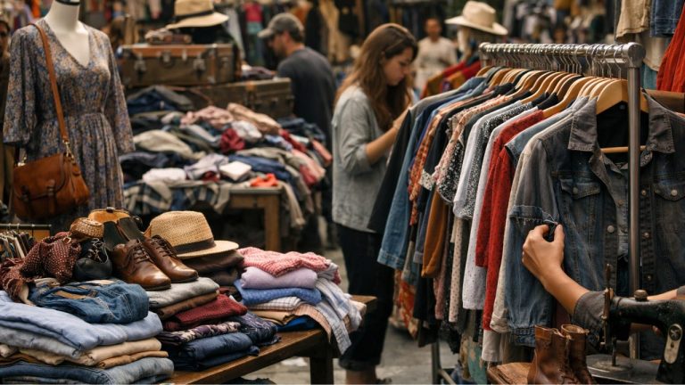 Onde garimpar roupas para brechó